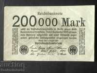 Germany 200000 Mark 9-8-1923 Pick 100 No 5