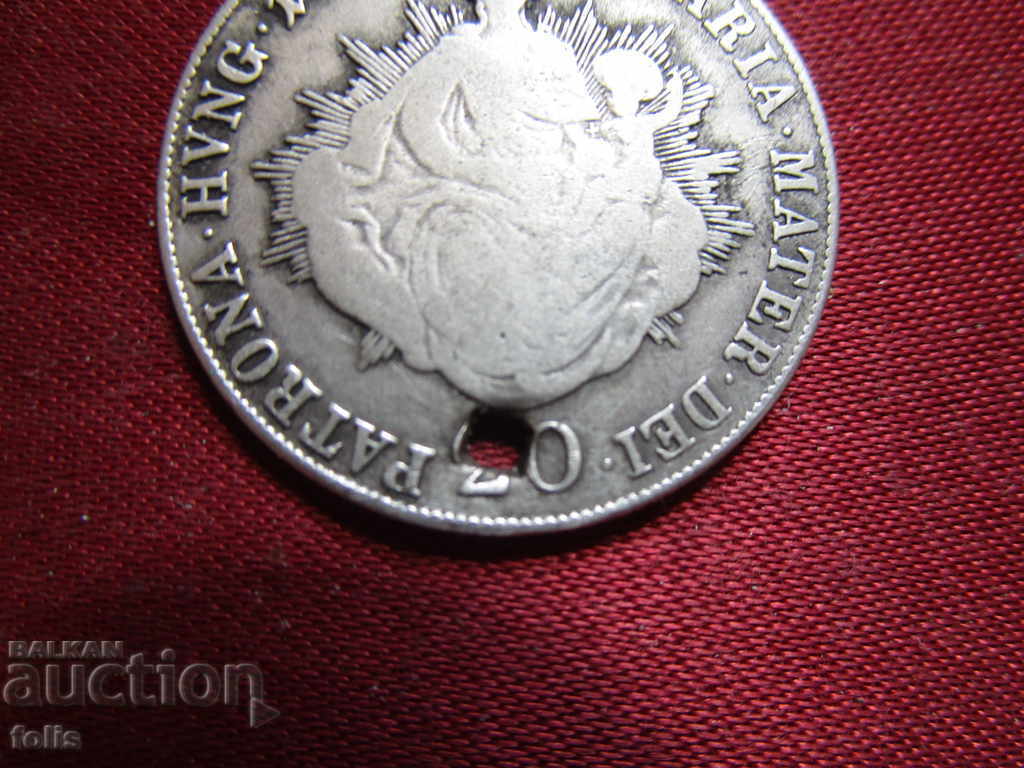 20 Kreuzer 1841, Hungary - Silver - 5 20 Kreuzer 1841, Hungary - Silver - 5