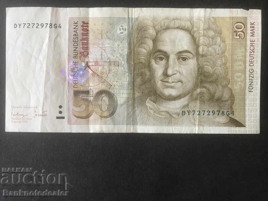 Licitație Germania 50 Mark 1996 Pick 45 Ref 78G4 Licitație Germania 50 Mark 1996 Pick 45 Ref 78G4