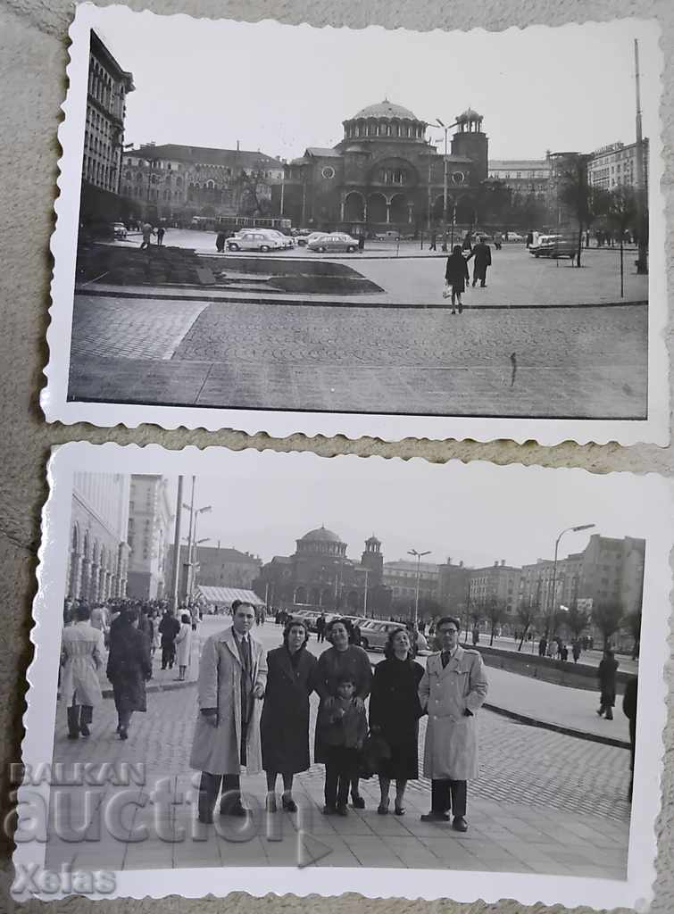 Old photo x2 Sofia 1960s