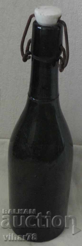 Παλιό μπουκάλι-μπουκάλι-από συλλογή-ΤΕΧΝΗΤΗ ΖΥΜΗ ΜΠΥΡΑΣ - 5