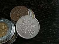 Coin - Jamaica - 10 cents 1975