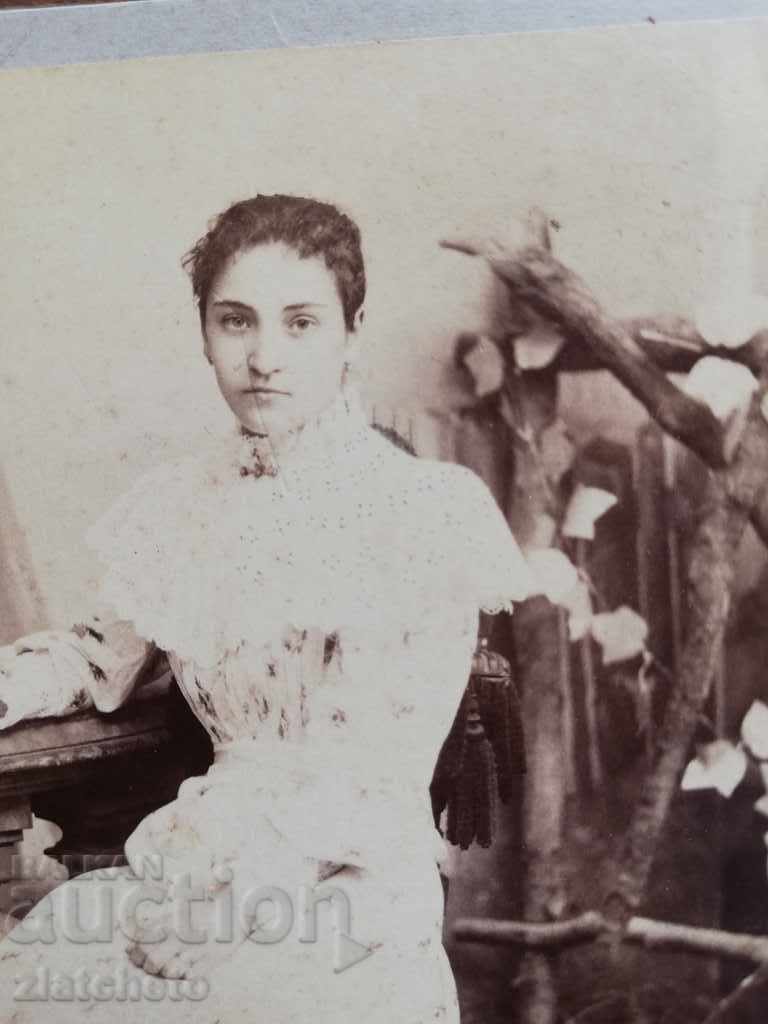 Old photo. Hard cardboard with price 30.00 BGN | € 15.34 Old photo. Hard cardboard with price 30.00 BGN | € 15.34