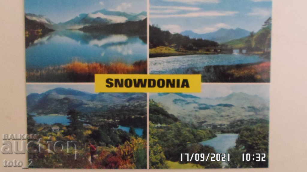 OLD CARD - SNOWDONIA / WALES / OLD CARD - SNOWDONIA / WALES /
