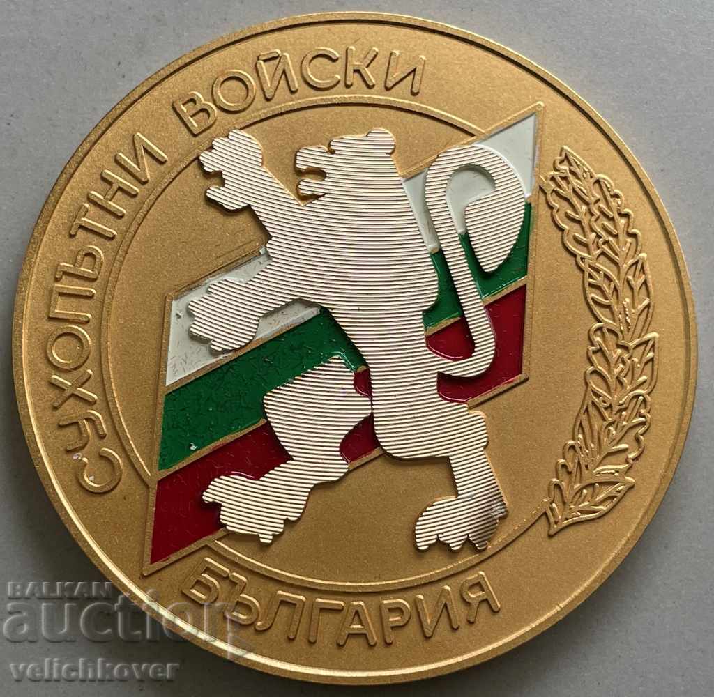 30421 Bulgaria military plaque Land forces 90s- with price 15.00 BGN | € 7.67 30421 Bulgaria military plaque Land forces 90s- with price 15.00 BGN | € 7.67