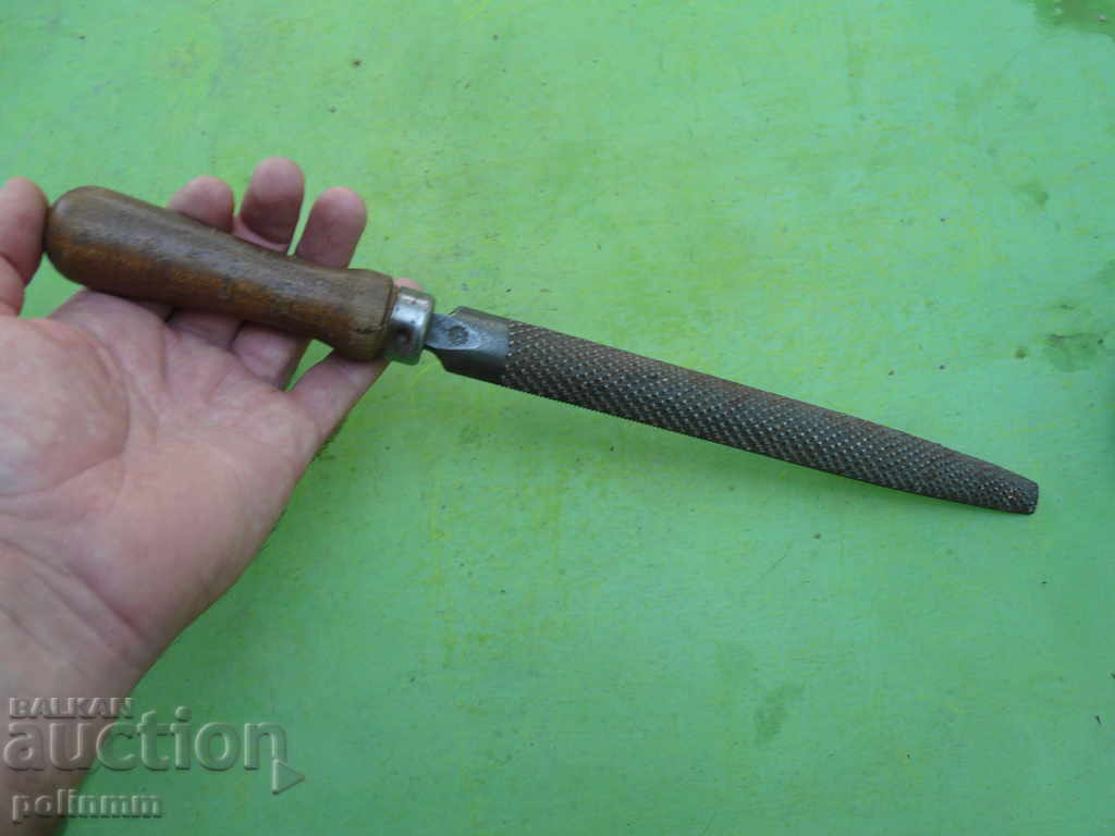 Δημοπρασία Παλαιός ημικυκλικός ξύλινος φάκελος Δημοπρασία Παλαιός ημικυκλικός ξύλινος φάκελος