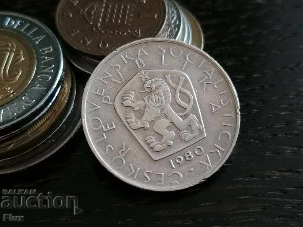 Coin - Czechoslovakia - 5 crowns 1980 with price 1.30 BGN | € 0.66 Coin - Czechoslovakia - 5 crowns 1980 with price 1.30 BGN | € 0.66