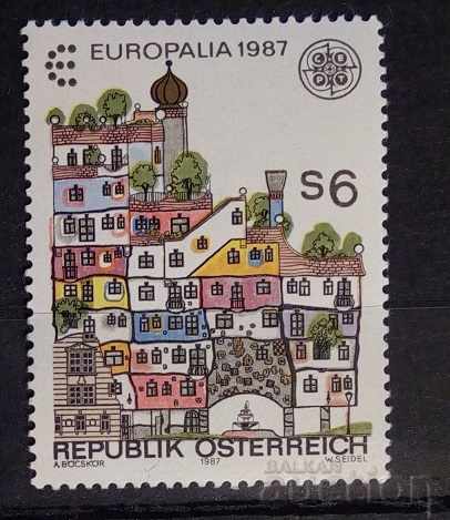 Αυστρία 1987 Ευρώπη CEPT Κτίρια MNH