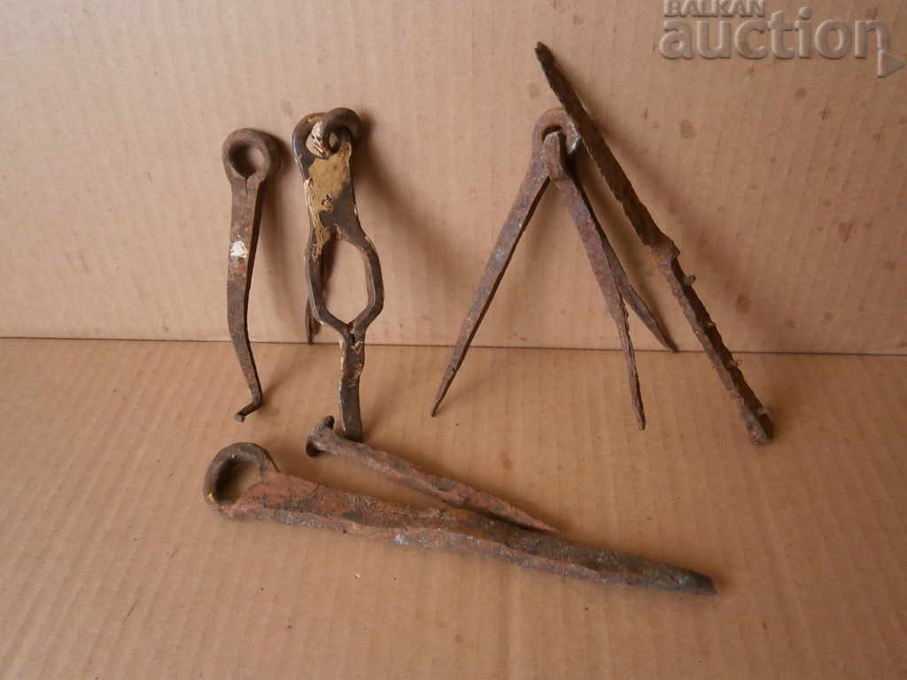 knife and primitive hand forged neck parts - 7 knife and primitive hand forged neck parts - 7