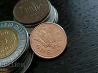 Монета - Барбадос - 1 цент | 2005г.