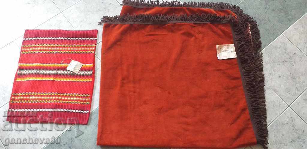 Plush tablecloth and household pillowcase