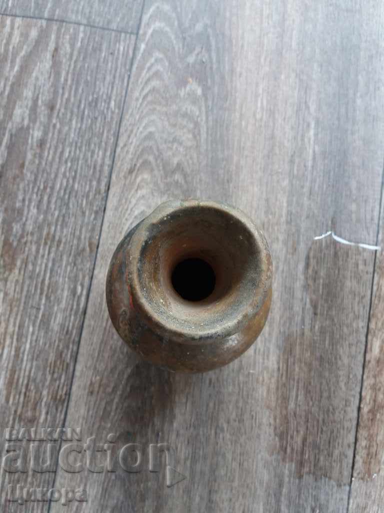 OLD CLAY CERAMIC CERAMIC JAPAN VASE 19TH CENTURY with price 100.00 BGN | € 51.13 OLD CLAY CERAMIC CERAMIC JAPAN VASE 19TH CENTURY with price 100.00 BGN | € 51.13