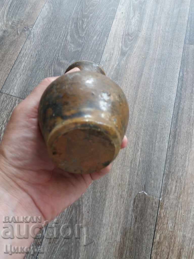 Auction OLD CLAY CERAMIC CERAMIC JAPAN VASE 19TH CENTURY Auction OLD CLAY CERAMIC CERAMIC JAPAN VASE 19TH CENTURY