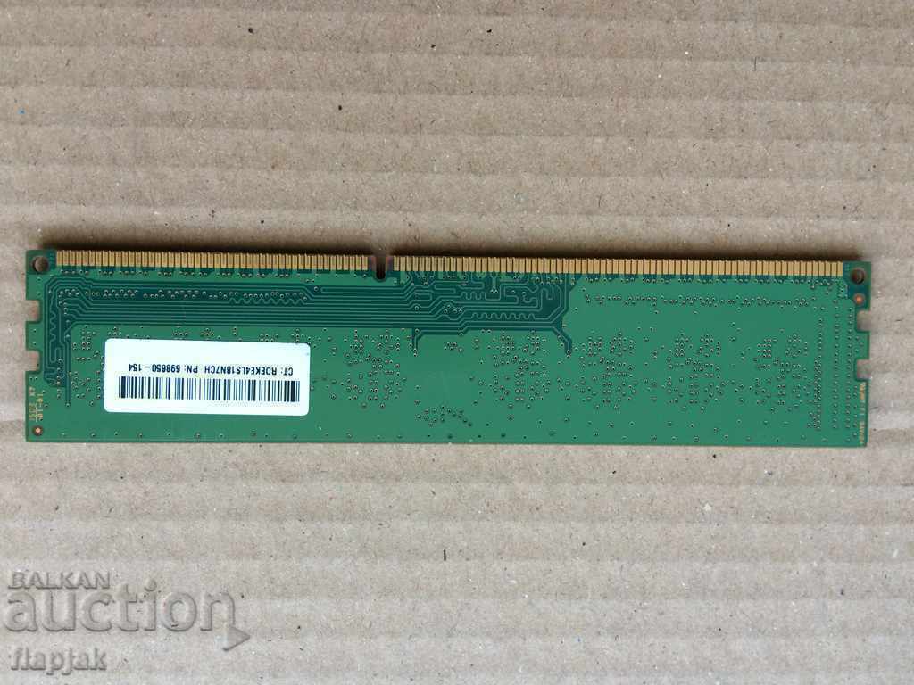 Licitație Memorie RAM Samsung 4GB DDR3 1600MHz PC3-12800 CL11 240-Pin