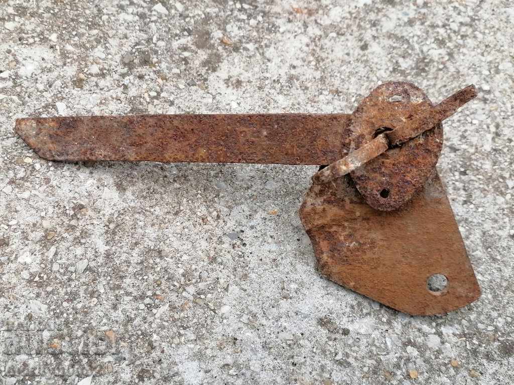 Livrarea Antique forjat dispozitivul de blocare, de blocare, dispozitivul de blocare pe poarta vechi Livrarea Antique forjat dispozitivul de blocare, de blocare, dispozitivul de blocare pe poarta vechi