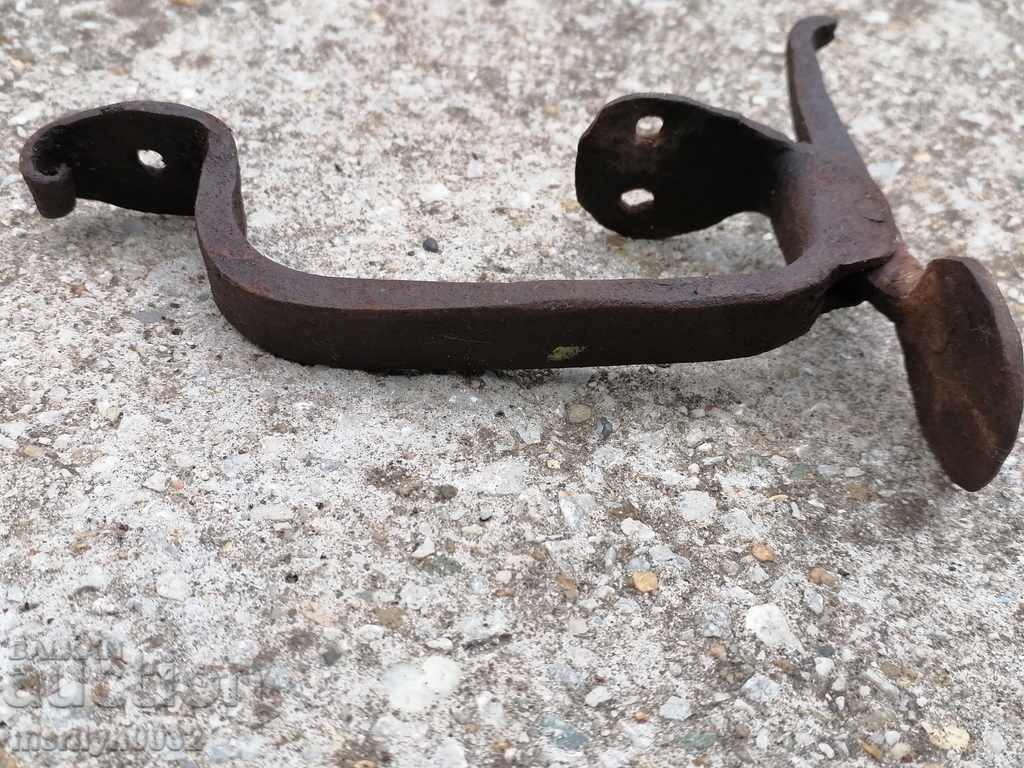 Delivery of An old wrought-iron latch, a lock, a latch for the old gate Delivery of An old wrought-iron latch, a lock, a latch for the old gate