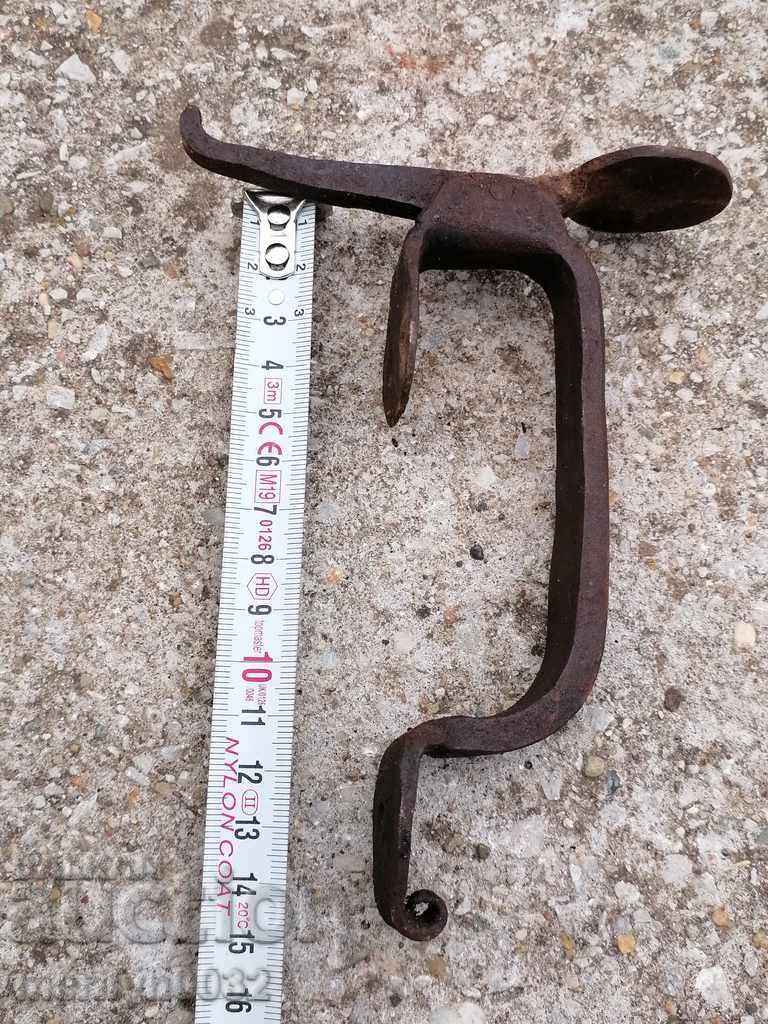 An old wrought-iron latch, a lock, a latch for the old gate - 7 An old wrought-iron latch, a lock, a latch for the old gate - 7