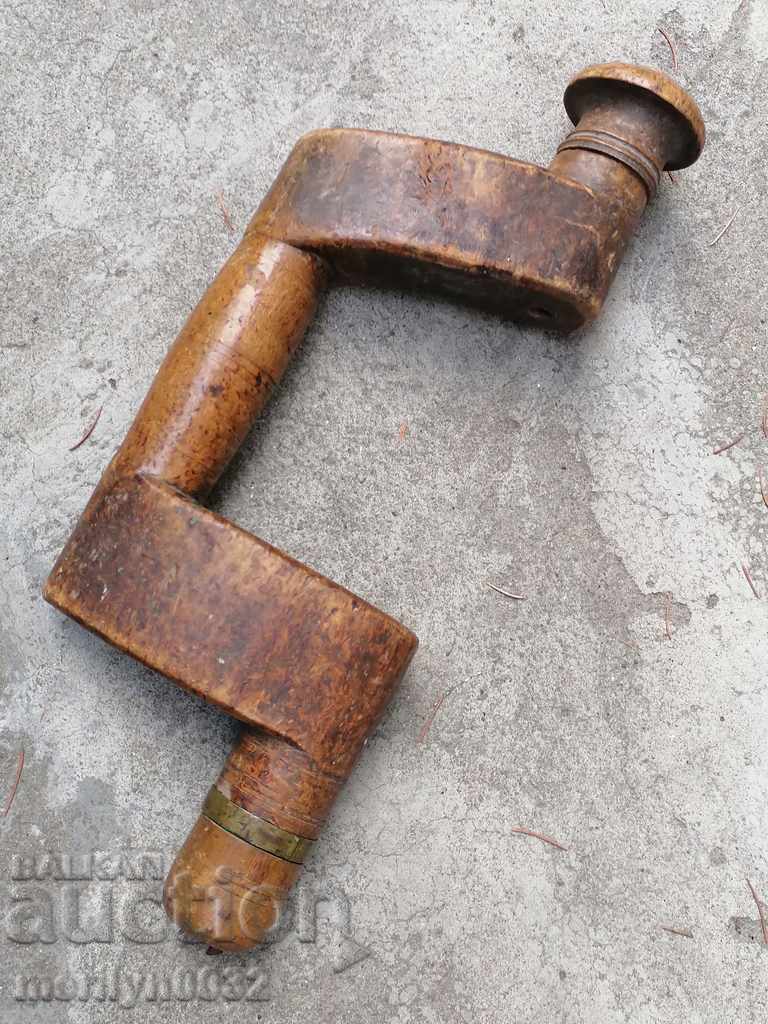 Old drill, matkap, drill primitive late 19th century with price 85.00 BGN | € 43.46 Old drill, matkap, drill primitive late 19th century with price 85.00 BGN | € 43.46