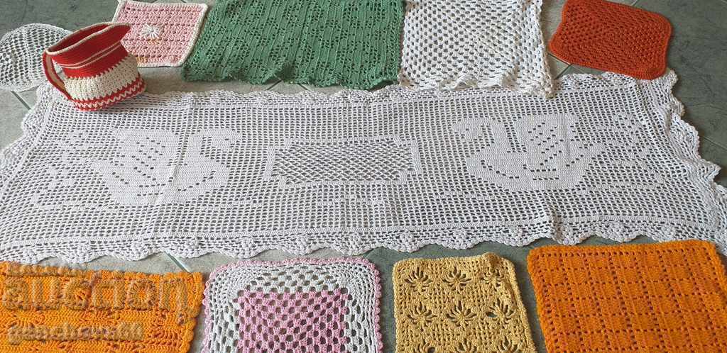 Various checks hand crocheted - 5 Various checks hand crocheted - 5