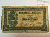 Spain 100 Pesetas 1937 GIJON (BS)