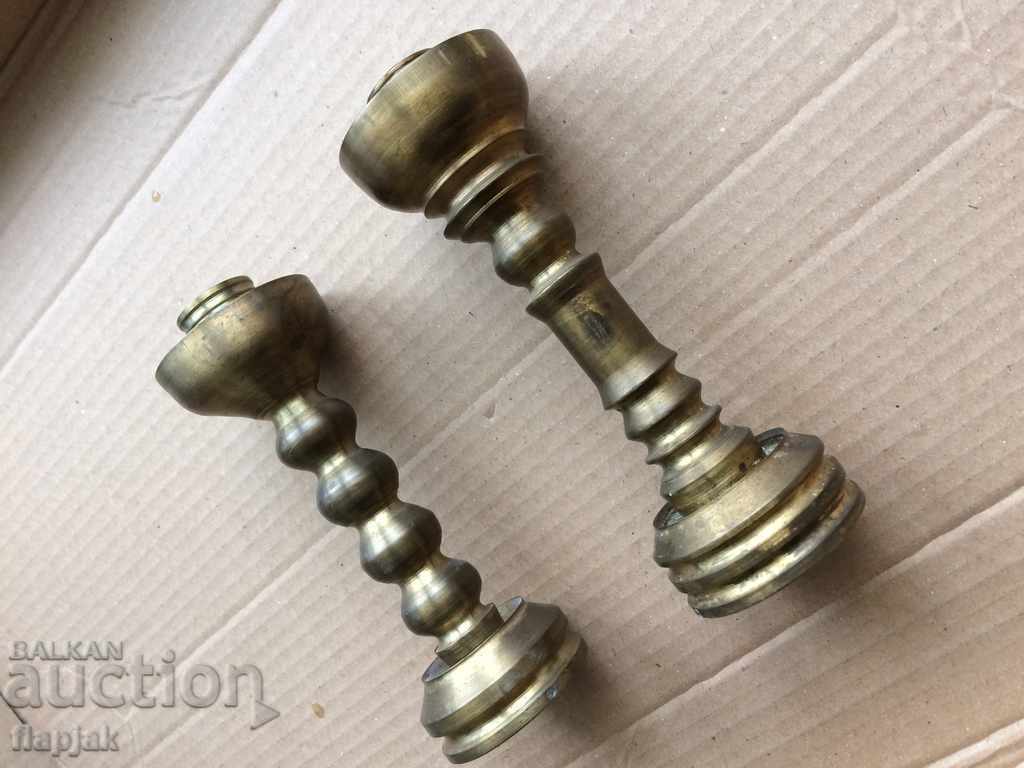 Delivery of Solid brass candlesticks