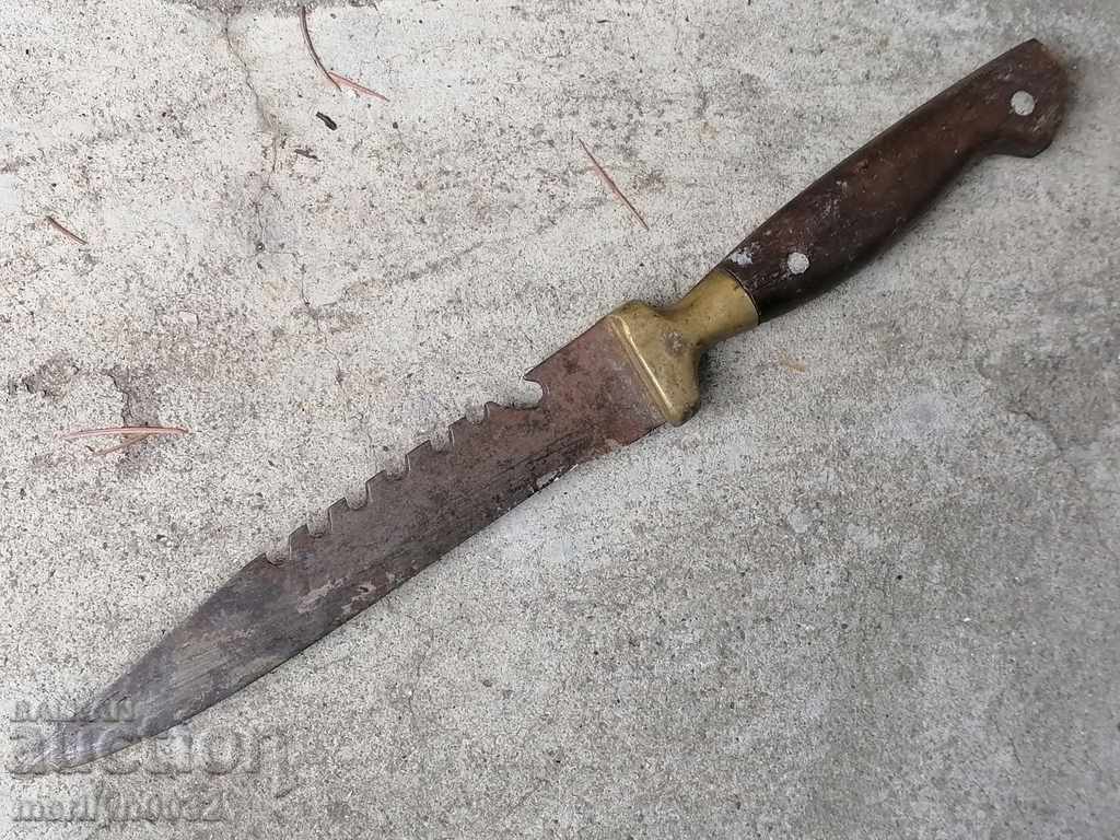 Delivery of Old butcher blade dagger massive blade Delivery of Old butcher blade dagger massive blade