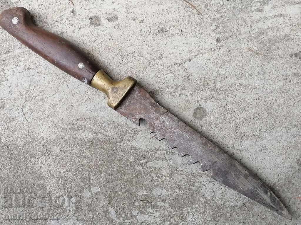 Old butcher blade dagger massive blade - 5 Old butcher blade dagger massive blade - 5
