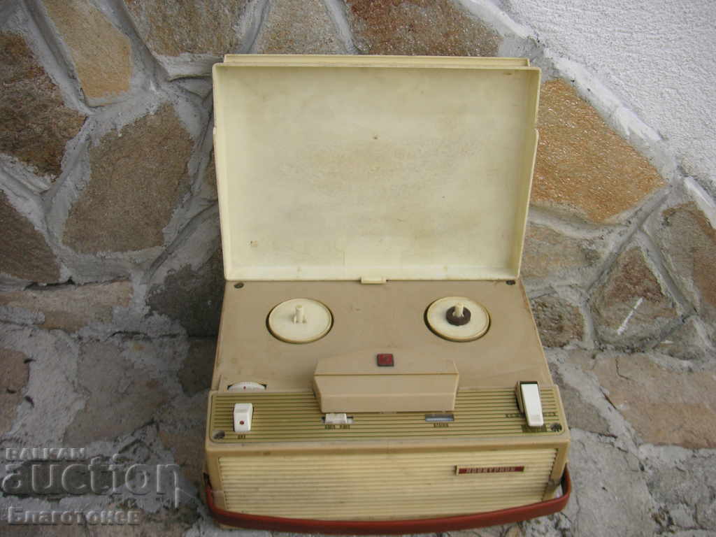 A tape recorder