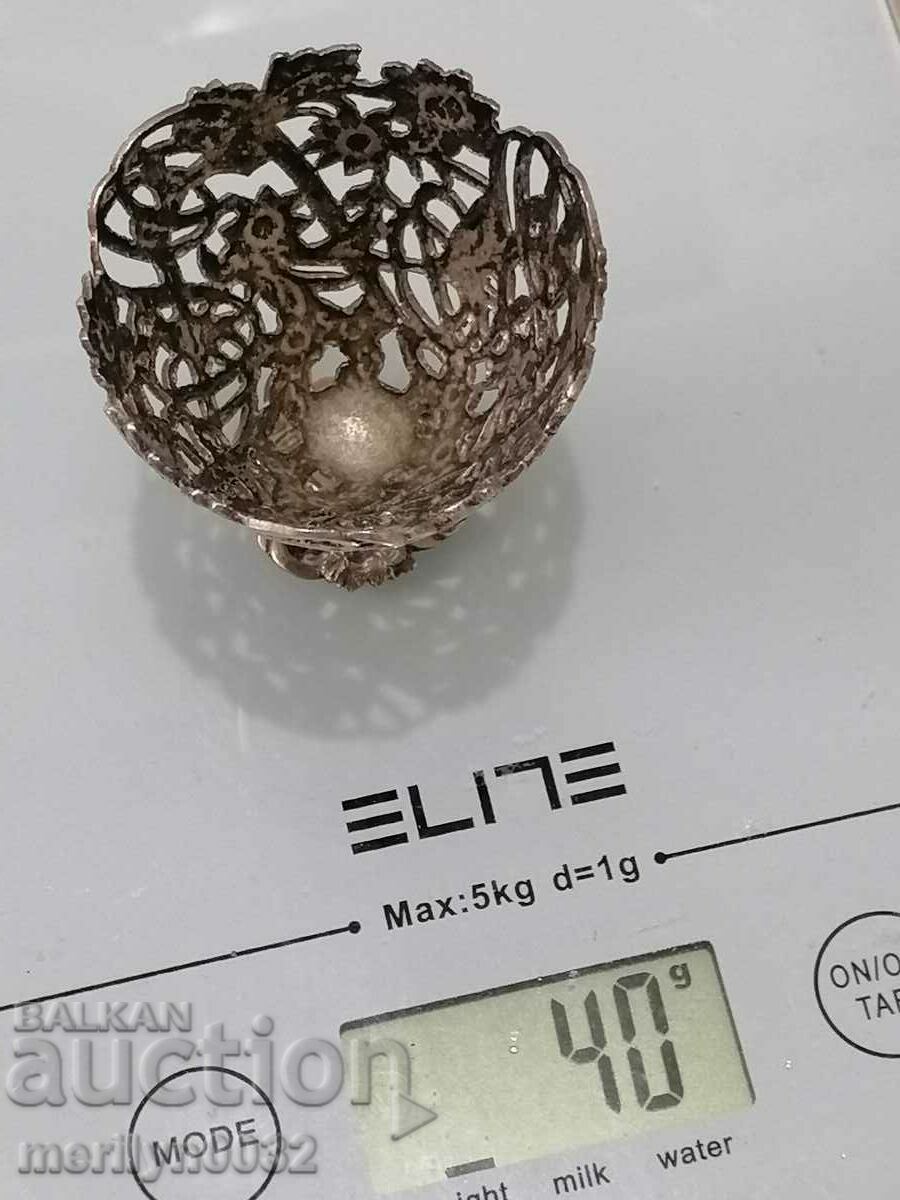 Revival silver openwork zalb Easter egg silver - 5 Revival silver openwork zalb Easter egg silver - 5