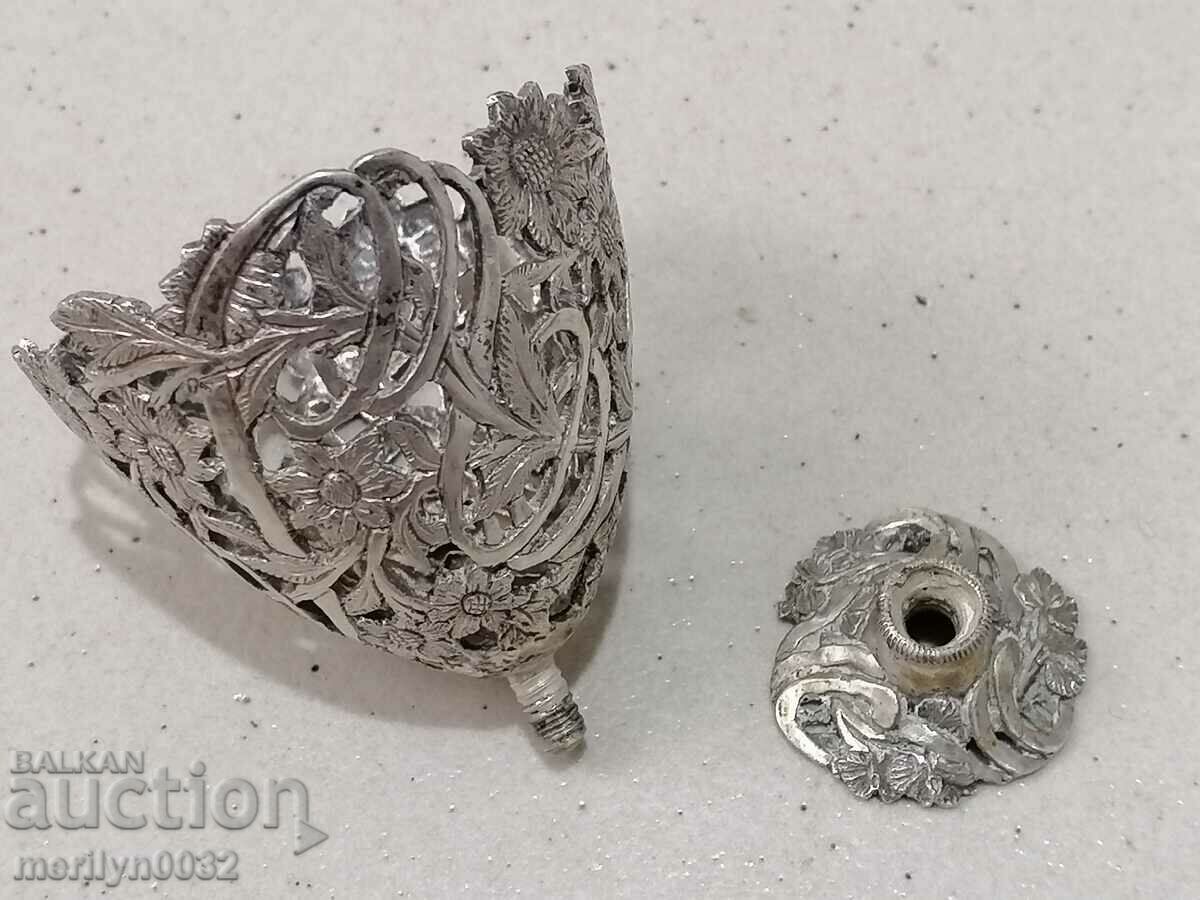 Revival silver openwork zalb Easter egg silver - 6 Revival silver openwork zalb Easter egg silver - 6