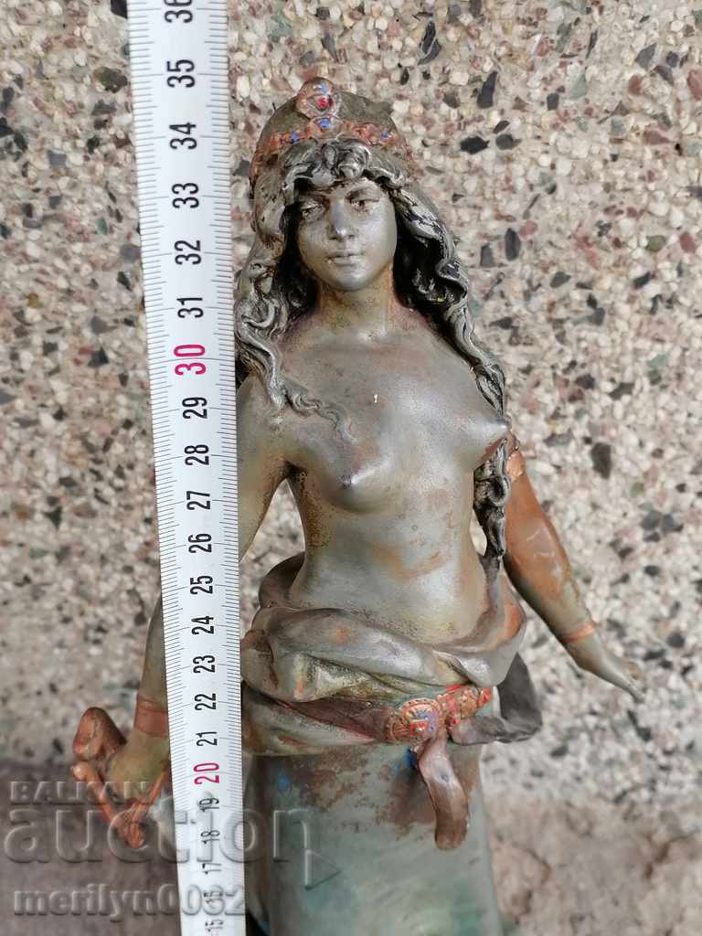 Antique statuette gallery in Paris beginning of the 20th century figure - 6 Antique statuette gallery in Paris beginning of the 20th century figure - 6