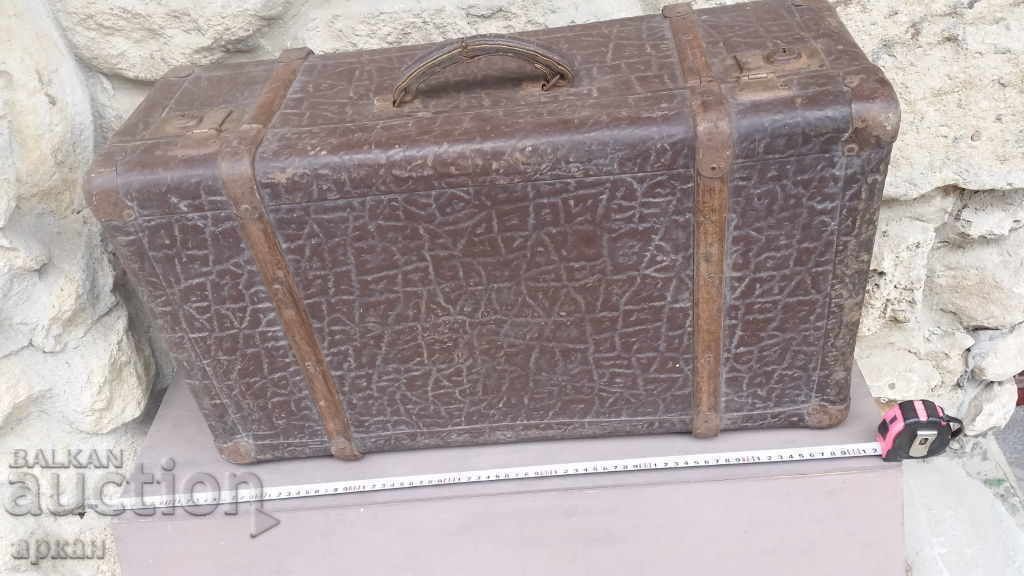 Old massive suitcase Old massive suitcase