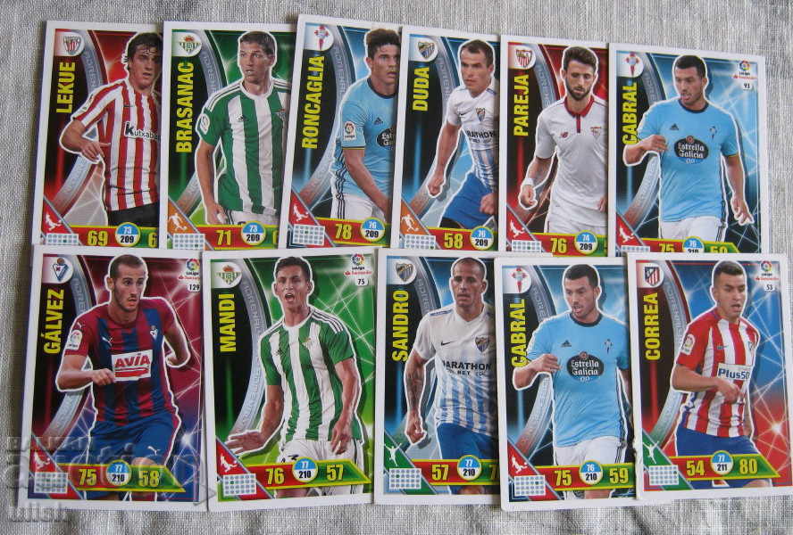 77 pcs. Panini football stickers Panini 2016-2017 - 6