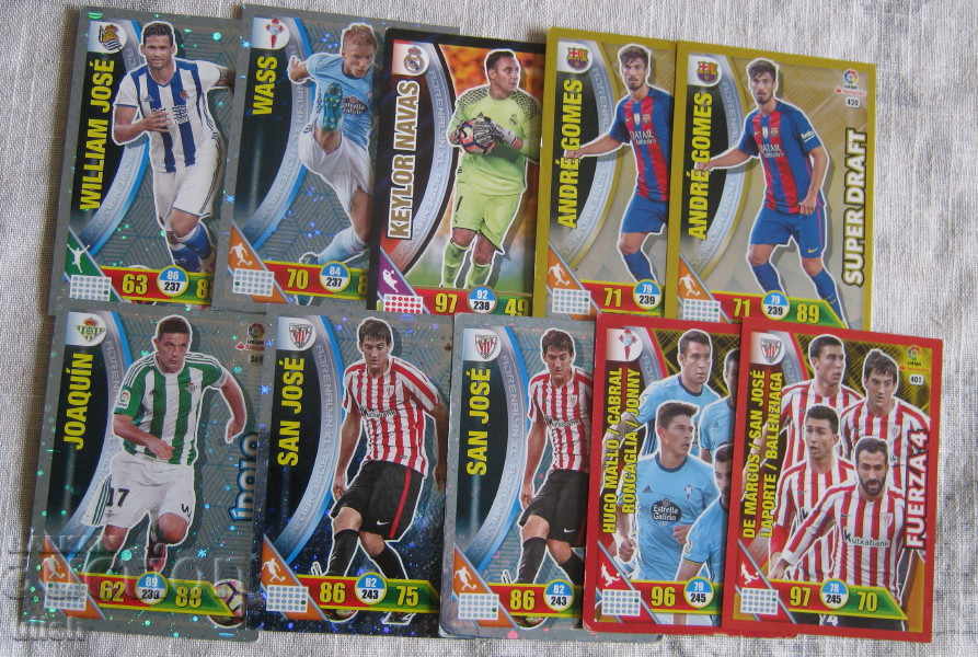 72 pcs. Panini football stickers Panini 2016-2017 - 6 72 pcs. Panini football stickers Panini 2016-2017 - 6