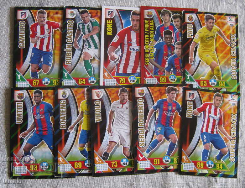 72 pcs. Panini football stickers Panini 2016-2017 - 7 72 pcs. Panini football stickers Panini 2016-2017 - 7