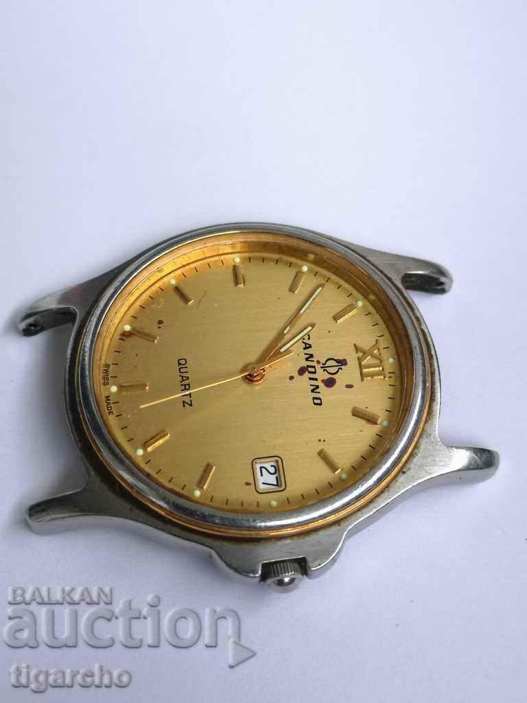 Auction Candino watch typewriter Auction Candino watch typewriter