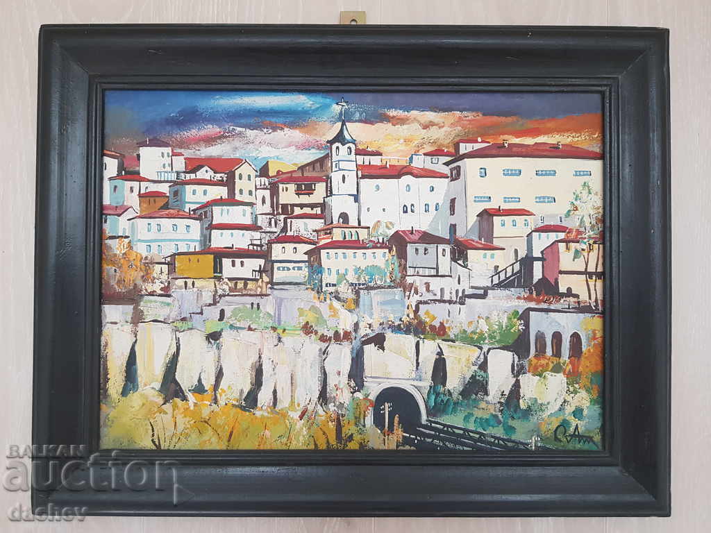 Unique Old author's painting of STARO TARNOV Signed!