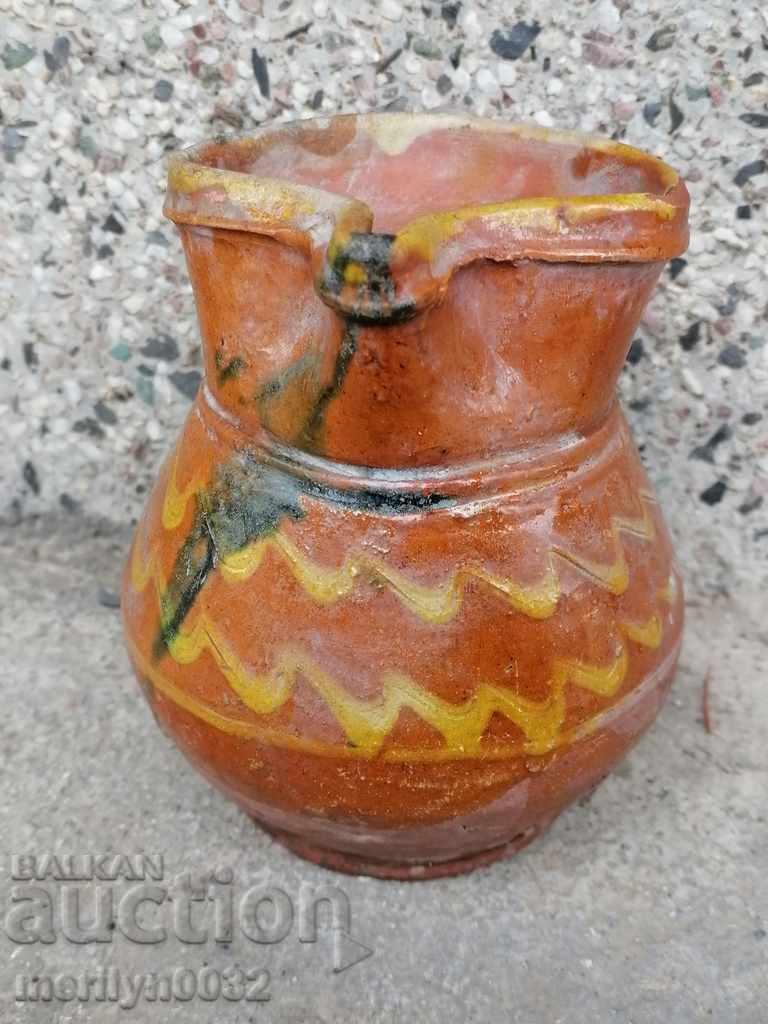 Auction Ancient clay pot, jug, ceramic, jug, pot Auction Ancient clay pot, jug, ceramic, jug, pot