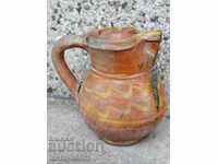 Ancient clay pot, jug, ceramic, jug, pot