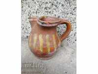 Ancient clay pot, jug, ceramic, jug, pot