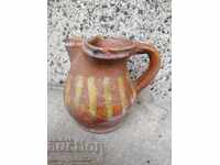 Ancient clay pot, jug, ceramic, jug, pot