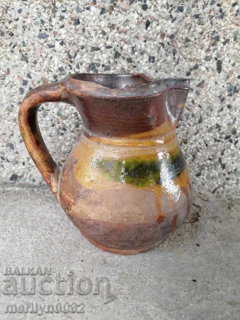 Ancient clay pot, jug, ceramic, jug, pot with price 139.00 BGN | € 71.07 Ancient clay pot, jug, ceramic, jug, pot with price 139.00 BGN | € 71.07