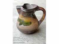 Ancient clay pot, jug, ceramic, jug, pot