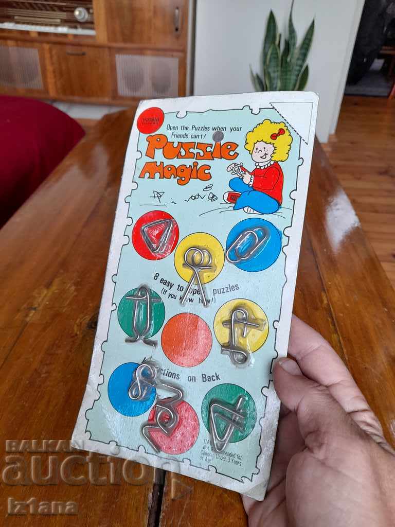 Old children's game Puzzle Magic with price 40.00 BGN | € 20.45 Old children's game Puzzle Magic with price 40.00 BGN | € 20.45