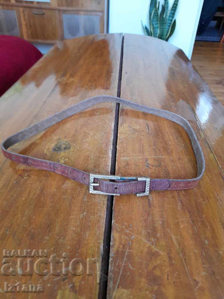 Old women's leather belt