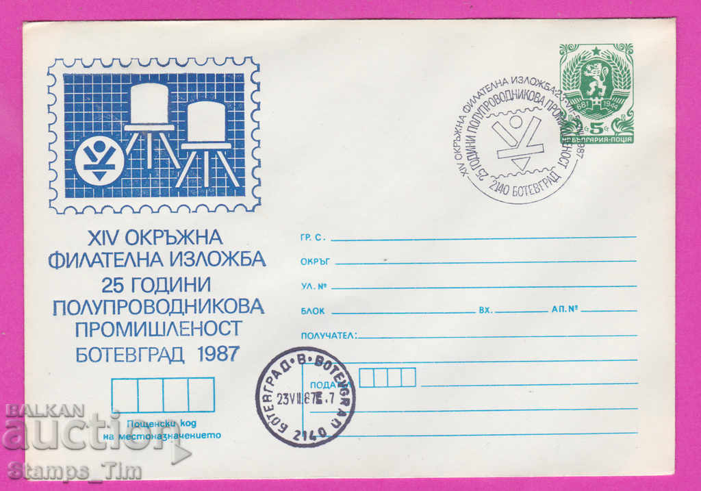 Auction  269884 / Bulgaria IPTZ 1987 Botevgrad Philatelic exhibition