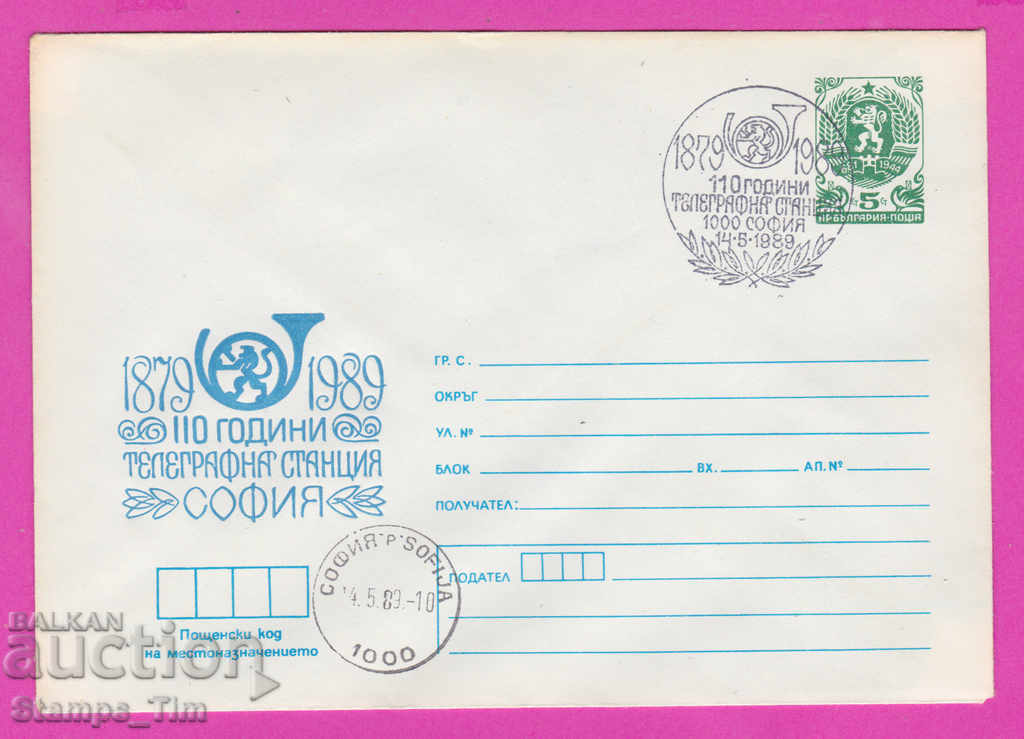 269898 / България ИПТЗ 1989 София телеграфна станция 1879