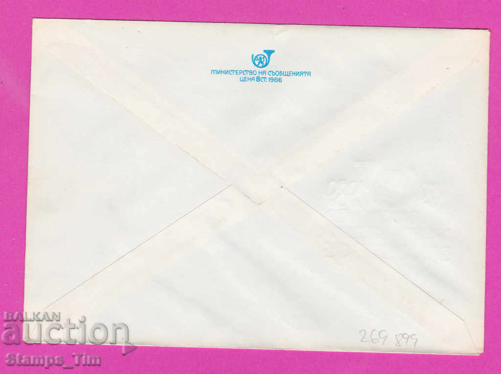 269899 / Bulgaria IPTZ 1989 Sofia Telegraph Station 1879 with price 0.40 BGN | € 0.20 269899 / Bulgaria IPTZ 1989 Sofia Telegraph Station 1879 with price 0.40 BGN | € 0.20