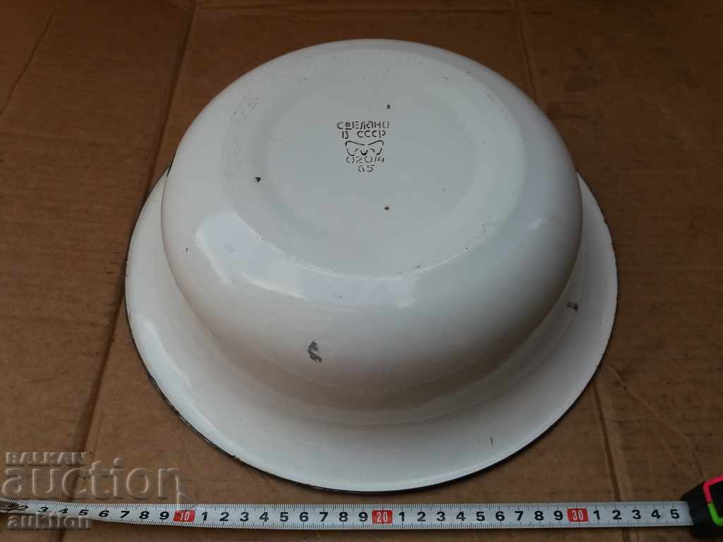 ENAMELED SOC. LIGEN - WITH MARKING - 5 ENAMELED SOC. LIGEN - WITH MARKING - 5