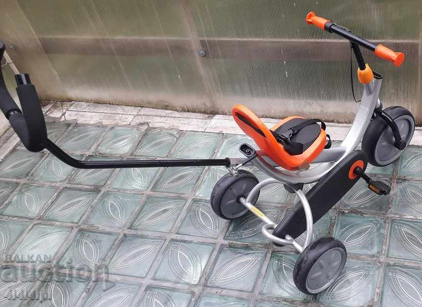 Children's Wheel - tricycle with handle with price 55.00 BGN | € 28.12 Children's Wheel - tricycle with handle with price 55.00 BGN | € 28.12